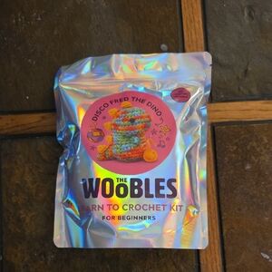 The Woobles Disco Fred the Dino Crochet Kit